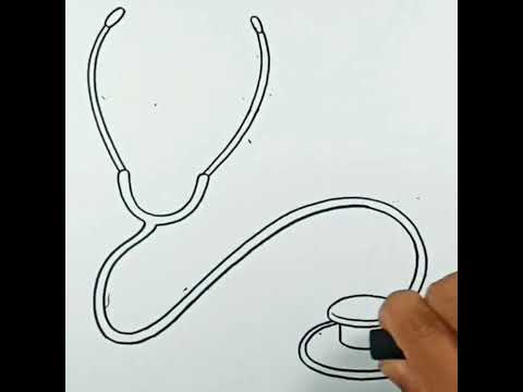 Stethoscope Cartoon Drawing