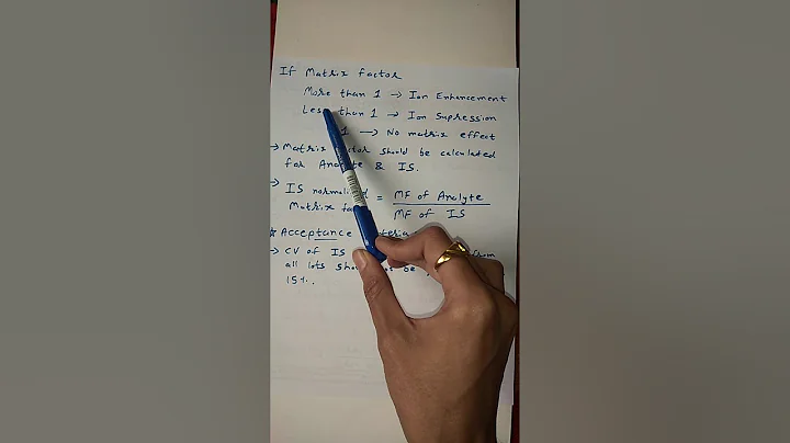 Bioanalytical method validation_part 5