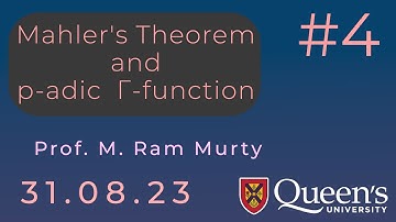 Lecture 4: Mahler