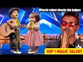 Magician SURPRISES The Judges with multi-headed girl wins the Golden Buzzer | AGT 2024