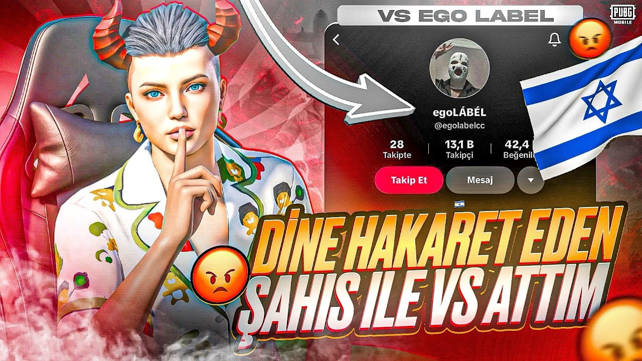 DİNE HAKARET EDEN ŞAHIS İLE VS ATTIM HAYATININ FARKINI YEDİ !! OYUNU SİLDİ 😱 VS EGOLABEL
