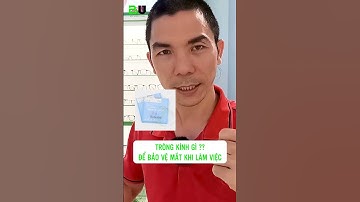 Tròng kính chống ánh sáng xanh khi ngồi máy vi tính nhìn điện thoại | #shorts