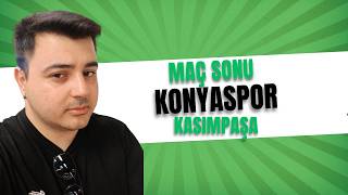 KONYASPOR KASIMPAŞA POST-MATCH ANALYSIS screenshot 5