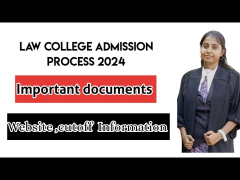 Government law college admission process 2024 | website | documents ...