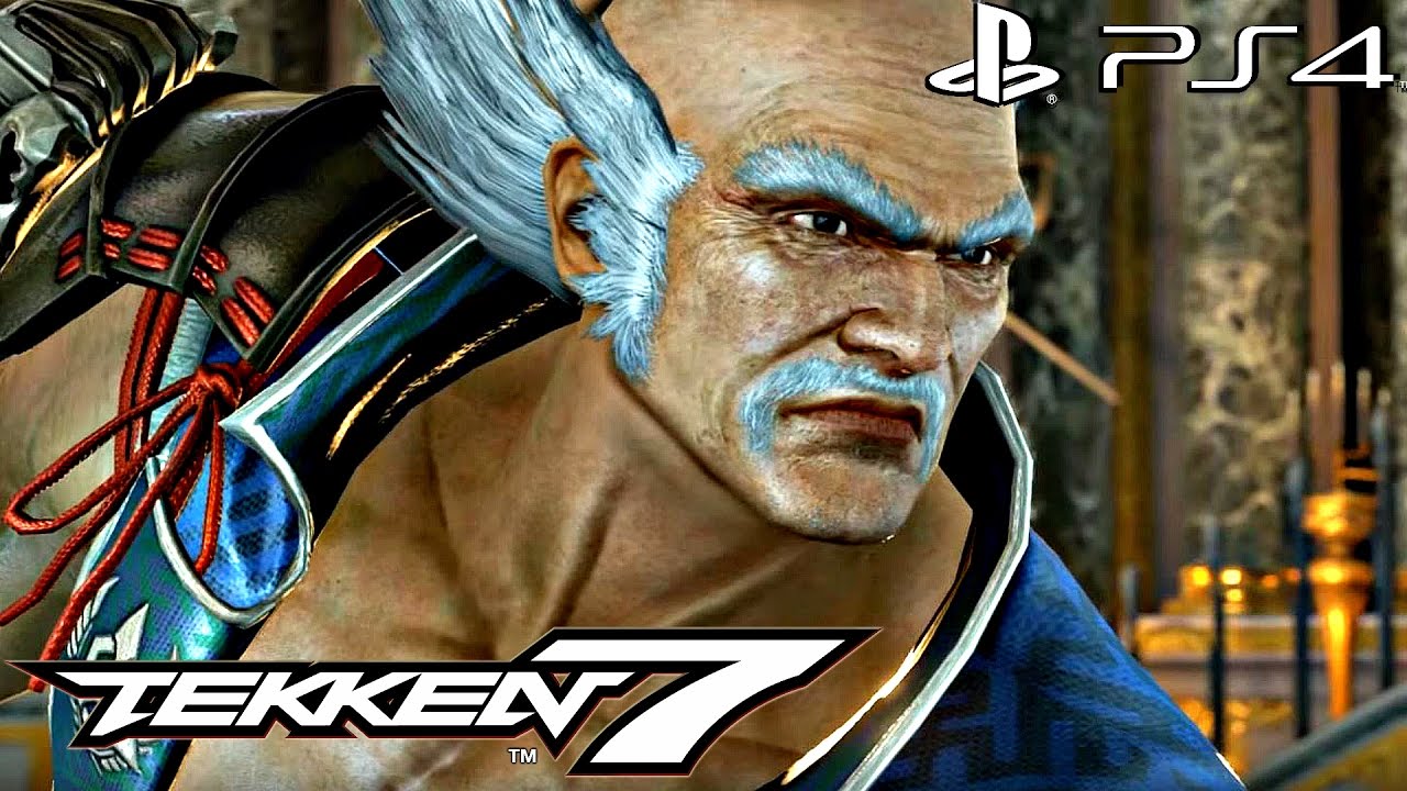 Tekken 7 (PS4) - Heihachi VS Paul Gameplay Fight [1080P 60FPS]
