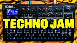 Roland SH-4d - Techno Jam 