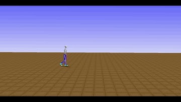 Reinforcement Learning Agent with Natural Gait Pattern