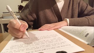 【study with me🌛】no music / writing sounds / まだまだ続く筆記編 🖋️
