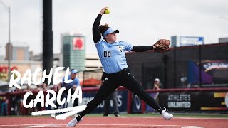 Rachel Garcia throws 9 strikeouts on the day