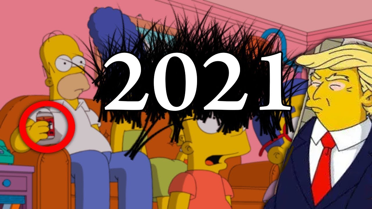 NOUVELLES PRÉDICTIONS DES SIMPSONS QUI VONT SE RÉALISER EN 2021 !