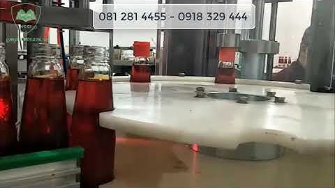 Cung cấp dây chuyền máy chiết rót đóng nắp chai dán nhãn tự động hóa