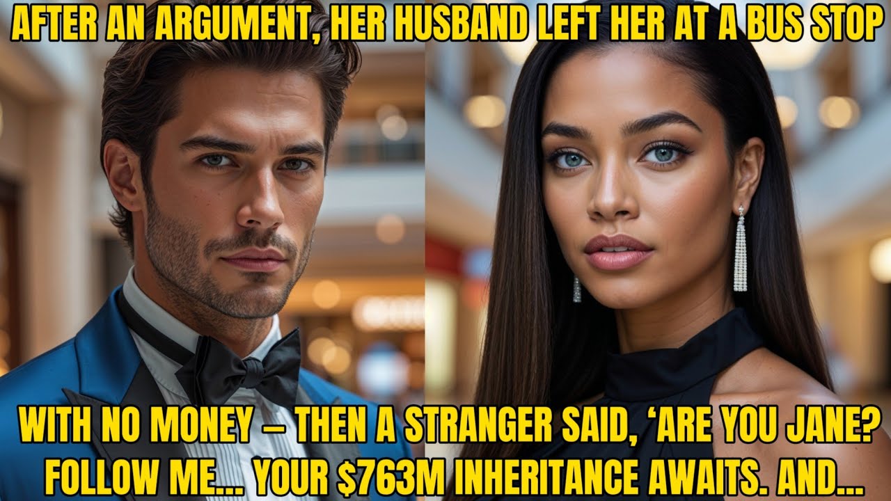 “Billionaire Left Her Broke at a Bus Stop — Then a Stranger Whispered, ‘Are You Jane? Your $763...