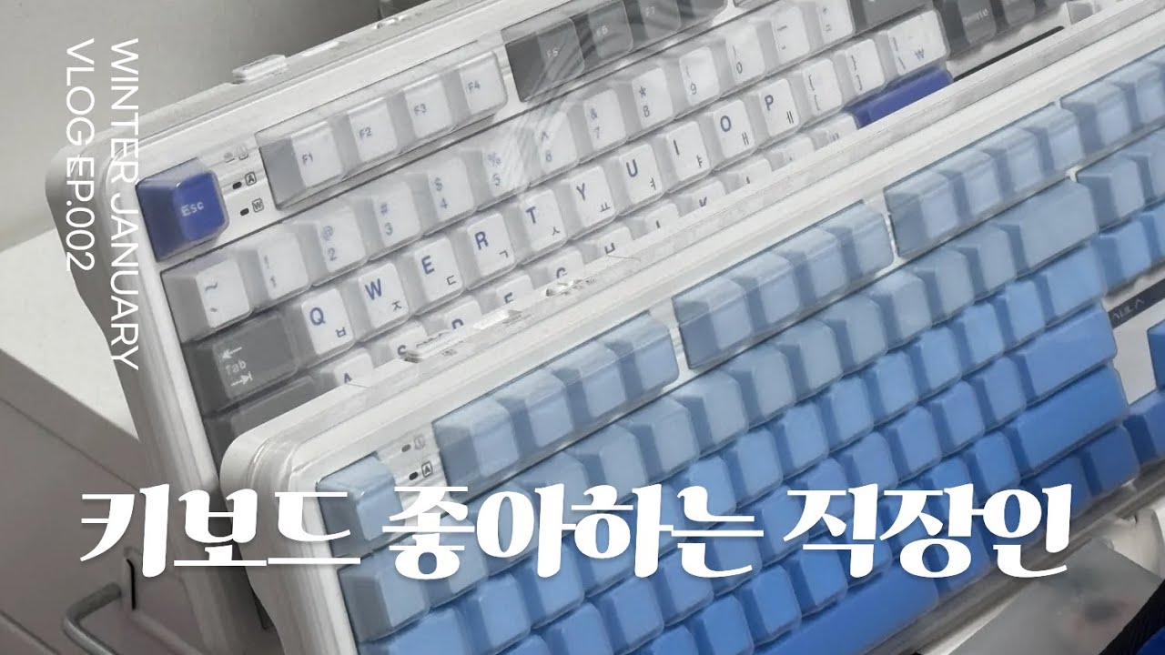 직장인 브이로그 | 명절주간 직장인의 삶은 키보드와 함께 | 키보드 브이로그 | 추석기념 셀프선물 키보드구입 | 포인트키캡 | 추석연휴시작