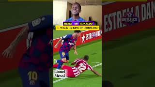 👑 Who is the KING OF DRIBBLING?⚽#Messi #Ronaldo #KingOfDribbling #GOATDebate #unitefecofootball