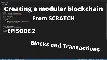 Create a blockchain from scratch in Golang EP2: Block and Transaction basics
