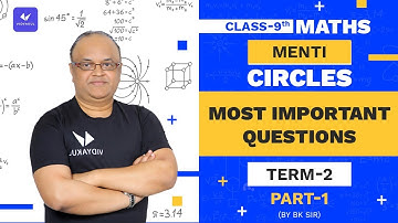 Circles | Menti Quiz [Part 1] | Class 9 Maths | CBSE Term 2
