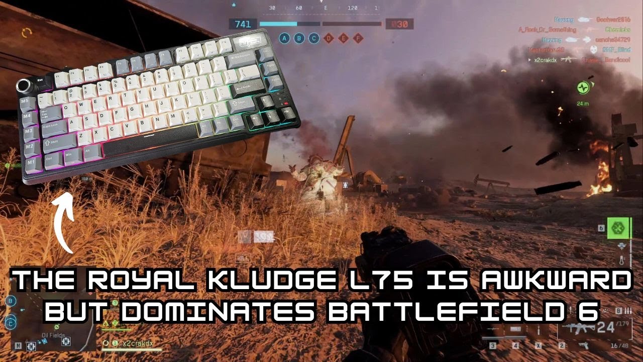A Unique Layout That Demands Adaptation. Royal Kludge L75. Full Review ...