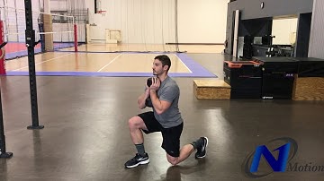 Dumbbell Goblet Split Squat
