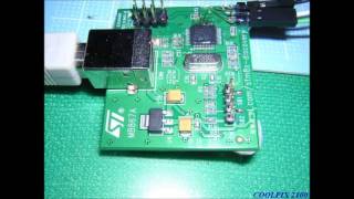 STM8s-Discoveryのデバッガ部をUSB-シリアル変換器に(^^;