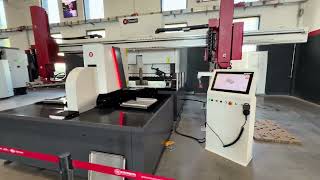 DENER CNC panel bender with auto loading and unloading arms