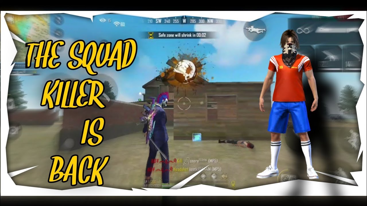 THE SQUAD KILLER IS BACK /FREE FIRE YouTube