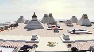 [Minecraft] Tenochtitlan: Recinto Sagrado 'Sacred Precinct'