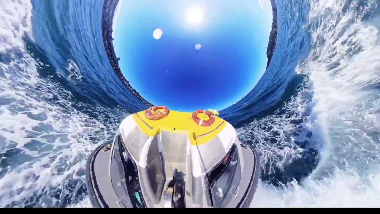 🌊 Tender sospeso sull’acqua in Patagonia: magia con Insta360 X4