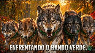 Encontrei e enfrentei a ALCATEIA VERDE - WolfQuest 3