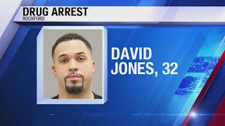 Police arrest man on drug charges after Rockford home hit by gunfire