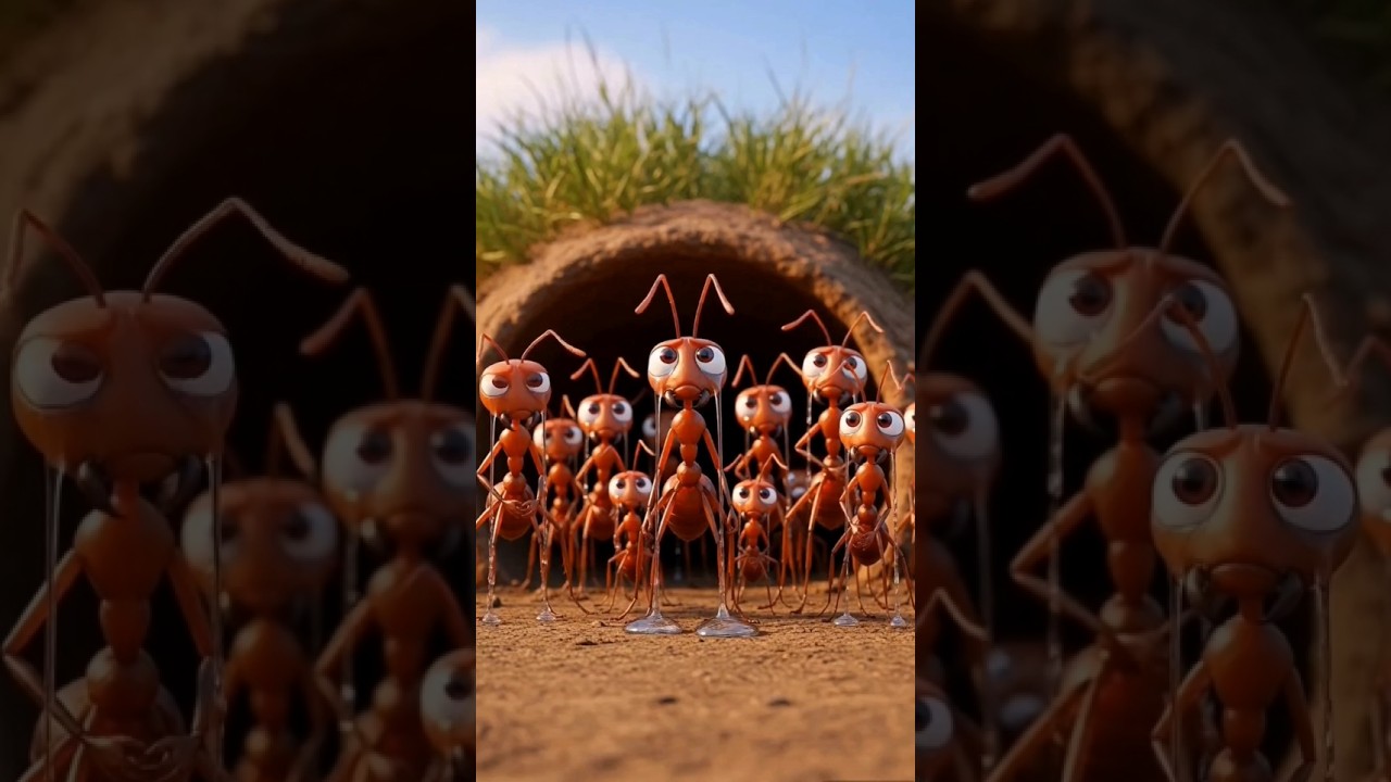 The Great Grain Heist! | Frog Justice vs Greedy Grasshoppers | Animated Moral Story। 