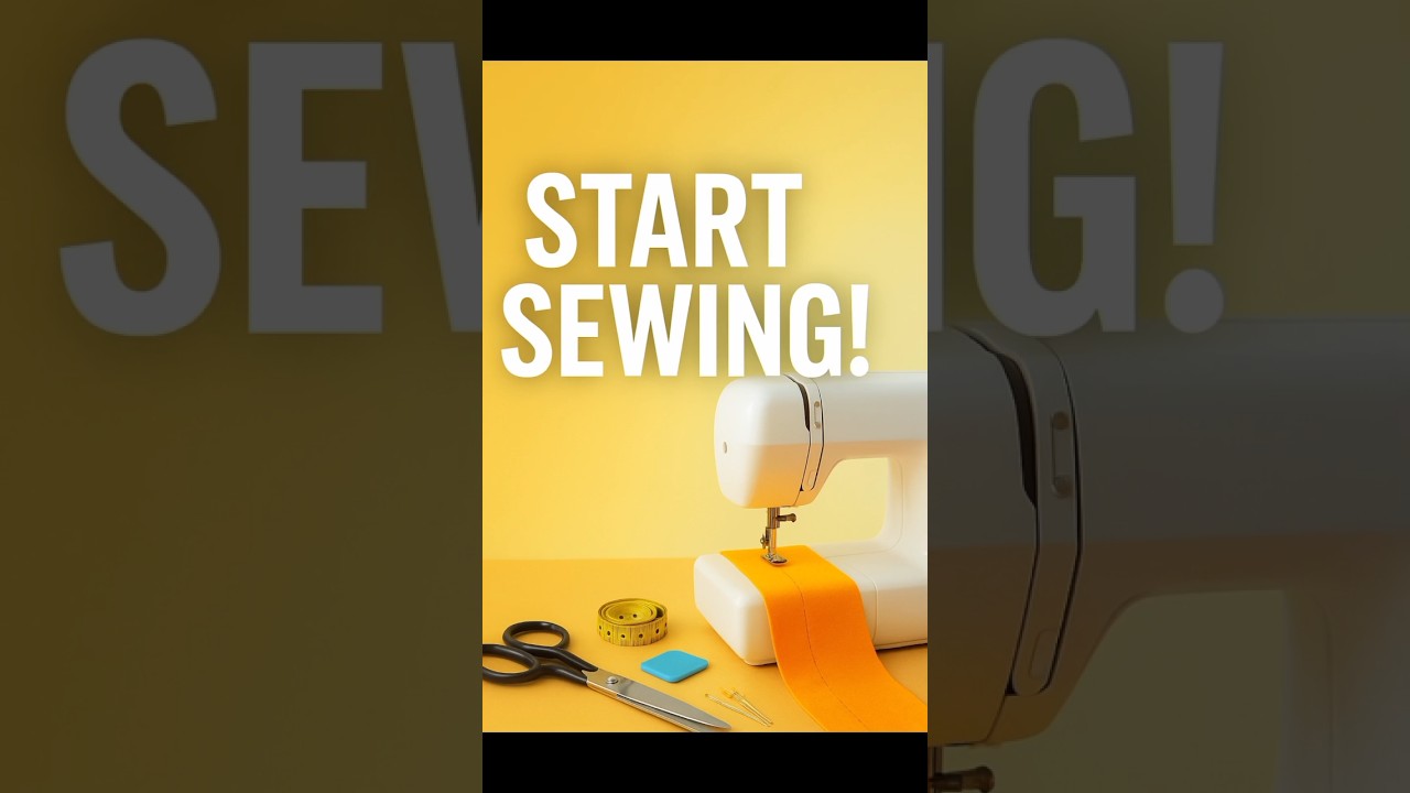 Learn Tailoring Basics at Home | Simple Sewing Tutorial for Absolute Beginners”