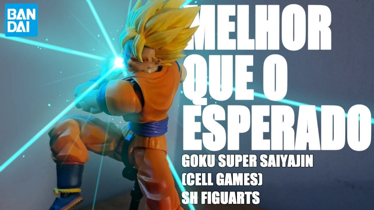 Me Pegou De Surpresa! - Goku Super Saiyajin (Cell Games) Sh Figuarts - Unboxing e Review