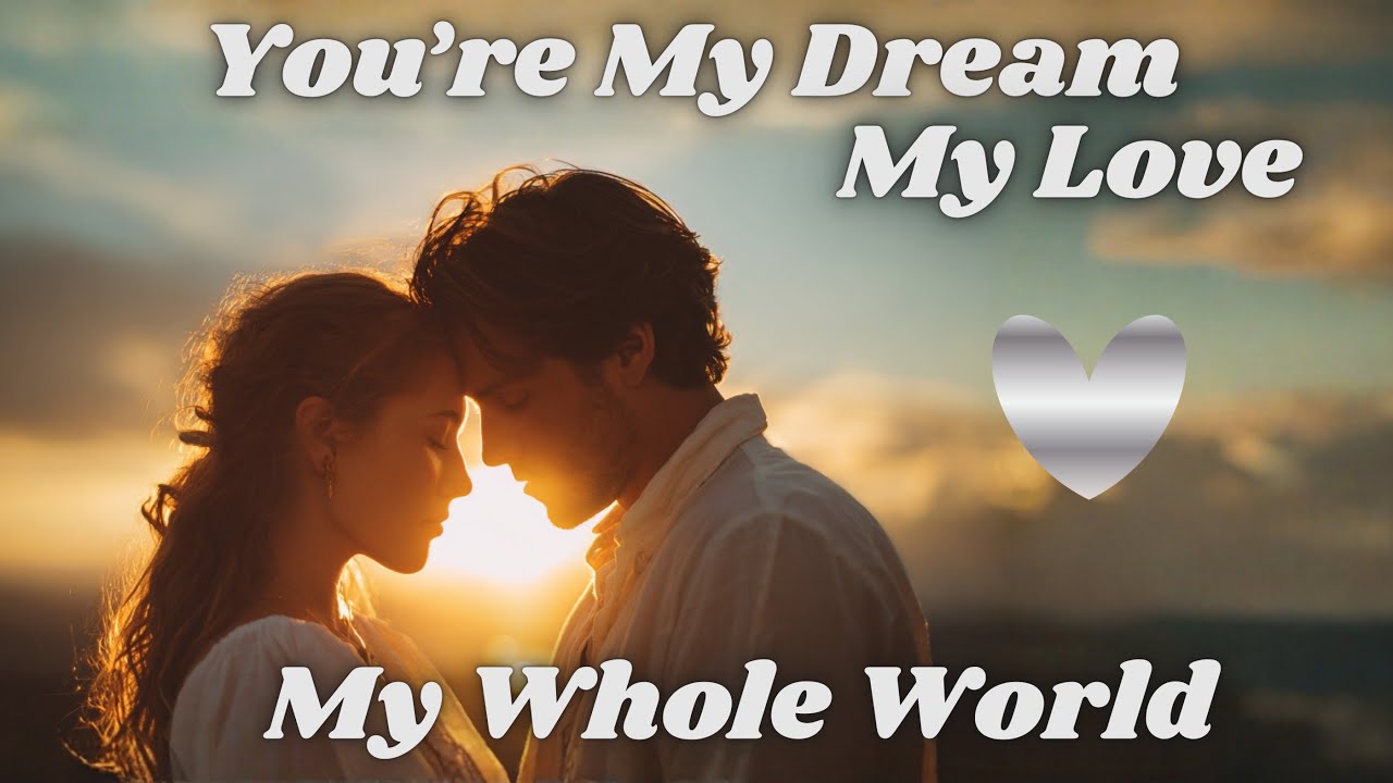 💖 You’re My Dream, My Love, My Whole World 💖 | Soulful Romantic Ballad| Official Video With Lyrics 💘
