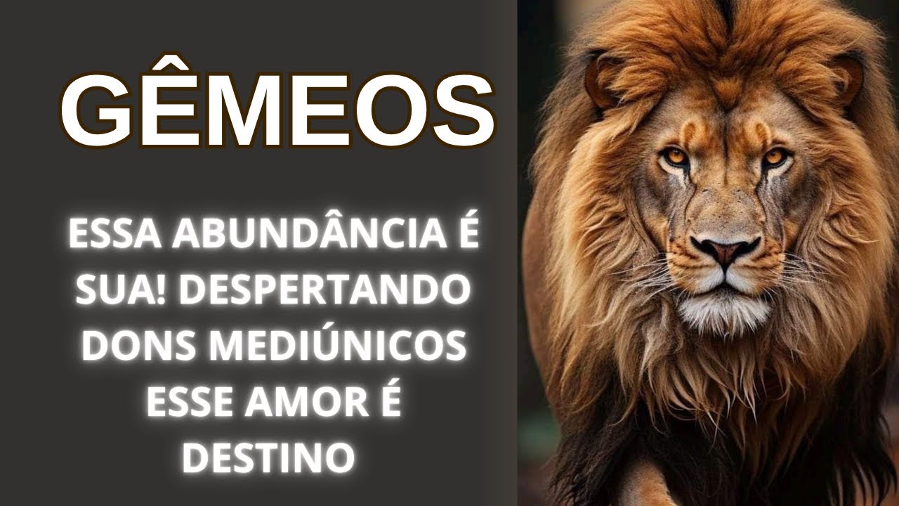 GÊMEOS ♊ JULHO ESSA ABUNDÂNCIA É SUA! DESPERTANDO DONS MEDIÚNICOS ESSE ♥️ É DESTINO