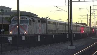 Caltrain 412 and 313 meet at Santa Clara.Awesome horn shows and even a shoutout at the end! 10/13/21