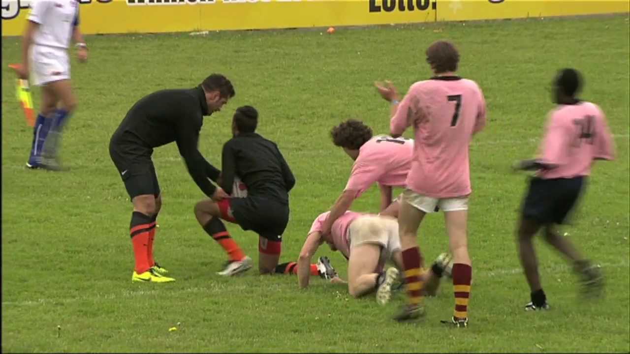 Nederlandse Studenten Rugby Team vs Nike Bowerman Boys - Highlights Final - Amsterdam Sevens 2013