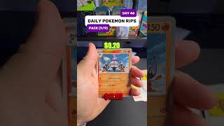 OBSIDIAN FLAMES Pack 9 Ripping • Daily Pokemon Rips •Day 46  #pokemon #pokemoncards #shorts