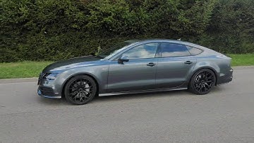 Audi A7 Stage 2 534HP / 597NM APR / AWE / WMI / KillerChiller / Pops & Bangs Ride !
