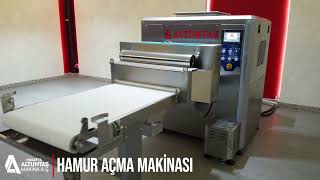 ALTUNTAŞ HAMUR AÇMA MAKİNESİ I PROFESYONEL BAKLAVA MAKİNESİ Resimi