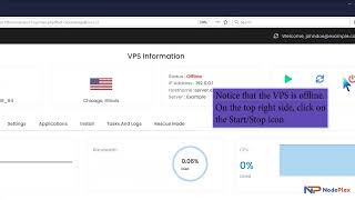 How to start or boot a VPS via Virtualizor screenshot 2