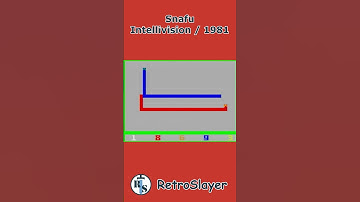 Snafu Gameplay Intellivision #retrogaming #intellivision #snafu
