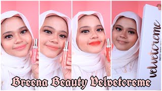 [CLOSED] GIVEAWAY & BREENA BEAUTY VELVETCREME LIQUID MATTE LIPSTICK SWATCHES screenshot 5