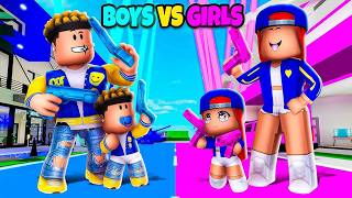 I Created a BOYS vs GIRLS BROOKHAVEN!
