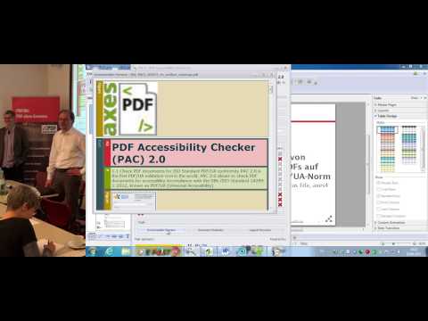 PDF/UA-Workshop – Teil 1 (Überprüfung von barrierefreien PDFs)