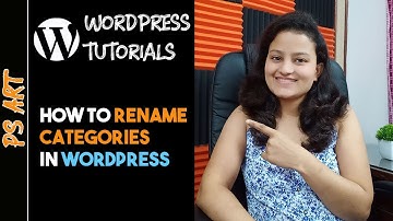 How to Rename Categories In WordPress Website | WordPress Tutorial By Leena Jain