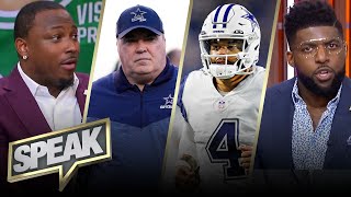 Is Dak Prescott or Mike McCarthy under more pressure for Cowboys this season? | NFL | SPEAK