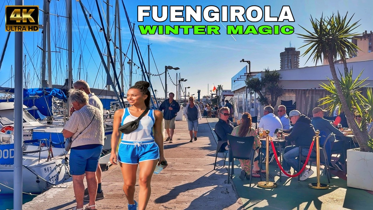 Off-Season Gem! Fuengirola Beach Winter Wonders & Coastal Beauty 2026 [4K]