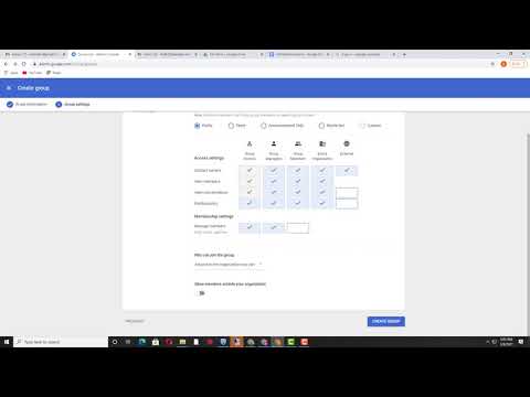 Google Groups for enabling/disabling google workspace  services in Google admin panel