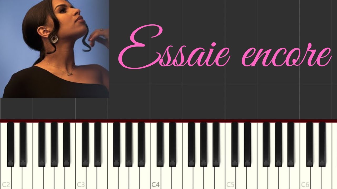 imen-Es Essaie encore .piano tuto
