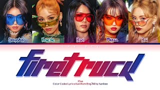 Download lagu f5ve Firetruck Lyrics | ファイビー 'Firetruck' Color Coded Lyrics